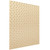 Dash - Faux Tin Ceiling Tile  - Drop In - 24 in x 24 in - #V3005 - Dairy Cream - Side View - Image