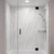 Rib1 Shower Wall Panels Surround - Marble - Installed