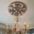 Winter Garden - FAD Hand Painted Ceiling Medallion 31-1/4 in - #CCMF-001-3  - Installed