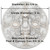 Winter Garden - FAD Hand Painted Ceiling Medallion 31-1/4 in - #CCMF-001-3 - Measurement