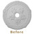 Blooming Forest - FAD Hand Painted Ceiling Medallion 26 in - #CCMF-013-2 - Before