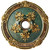 Blooming Forest - FAD Hand Painted Ceiling Medallion 26 in - #CCMF-013-2