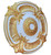 Golden Sublimity - FAD Hand Painted Ceiling Medallion 53 in - #CCMF-119-5B