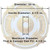 Golden Sublimity - FAD Hand Painted Ceiling Medallion 53 in - #CCMF-119-5B - Measurement