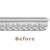 Blackthorne Acanthus - FAD Hand Painted Flat Molding - 94-1/2 in x 2 in x 3/4 in - # FMF-010-10 - Before View