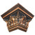 Foliage - FAD Hand Painted Crown Molding Outside Corner #CMF-035-2-OC