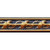 Southhampton Acanthus Leaf - FAD Hand Painted Flat Molding - 94-1/4 in x 4-3/8 in x 1 in - # FMF-013-4