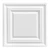 3D PVC Ceiling Tiles - 24 in. x 24 in. - #JL-CX03 - White