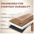 Blues SPC Vinyl Flooring Planks - 48 in x 12 in - Harpo Oak - Covers 20.03 sq. ft. per pack - Featured Image
