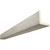 Timberthane Faux Wood Ceiling Beams - 2-Sided - Sandblasted + Driftwood