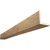 Timberthane Faux Wood Ceiling Beams - 2-Sided - Knotty Pine + Buttercream