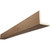 Timberthane Faux Wood Ceiling Beams - 2-Sided - Knotty Pine + Toffee
