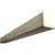 Timberthane Faux Wood Ceiling Beams - 2-Sided - Rough Sawn + Almond