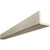 Timberthane Faux Wood Ceiling Beams - 2-Sided - Rough Sawn + Sand Dune