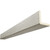 Timberthane Faux Wood Ceiling Beams - 2-Sided - Rough Sawn + Cashmere