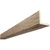 Timberthane Faux Wood Ceiling Beams - 2-Sided - Hand Hewn + Oatmeal