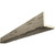 Timberthane Faux Wood Ceiling Beams - 2-Sided - Pecky Cypress + Champagne Mist