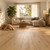 Blues SPC Vinyl Flooring Planks - 48 in x 12 in - King Oak - Covers 20.03 sq. ft. per pack - Installed
