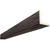 Timberthane Faux Wood Ceiling Beams - 2-Sided - Hand Hewn + Hickory
