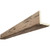 Timberthane Faux Wood Ceiling Beams - 2-Sided - Pecky Cypress + Oatmeal