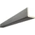 Timberthane Faux Wood Ceiling Beams - 2-Sided - Rough Sawn + Seashell