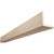 Timberthane Faux Wood Ceiling Beams - 2-Sided - Rough Cedar + Unfinished