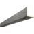 Timberthane Faux Wood Ceiling Beams - 2-Sided - Hand Hewn + Seashell