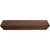 Timberthane Faux Wood Ceiling Beams - 2-Sided - Sandblasted + Redwood - Front View