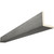 Timberthane Faux Wood Ceiling Beams - 2-Sided - Sandblasted + Seashell