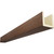 Timberthane Faux Wood Ceiling Beams - Sandblasted + Redwood