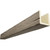 Timberthane Faux Wood Ceiling Beams - Hand Hewn + Rustic Taupe