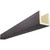Timberthane Faux Wood Ceiling Beams - 3-Sided & 10 ft. Length - Sandblasted + Sangria