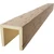 Timberthane Faux Wood Ceiling Beams - 3-Sided & 10 ft. Length - Hand Hewn +  Unfinished