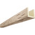 Timberthane Faux Wood Ceiling Beams - 3-Sided & 10 ft. Length - Pecky Cypress + Unfinished