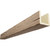 Timberthane Faux Wood Ceiling Beams - Hand Hewn + Oatmeal