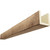 Timberthane Faux Wood Ceiling Beams - Rough Sawn + Buttercream
