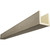 Timberthane Faux Wood Ceiling Beams - Rough Cedar + Champagne Mist