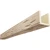 Timberthane Faux Wood Ceiling Beams - 3-Sided & 10 ft. Length - Pecky Cypress + Unfinished