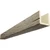 Timberthane Faux Wood Ceiling Beams - 3-Sided & 10 ft. Length - Hand Hewn +  Almond