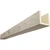 Timberthane Faux Wood Ceiling Beams - 3-Sided & 10 ft. Length - Knotty Pine + Sand Dune