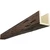 Timberthane Faux Wood Ceiling Beams - 3-Sided & 10 ft. Length - Pecky Cypress + Aged