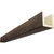 Timberthane Faux Wood Ceiling Beams - 3-Sided & 10 ft. Length - Rough Sawn + Aged