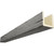 Timberthane Faux Wood Ceiling Beams - 3-Sided & 10 ft. Length - Hand Hewn +  Seashell