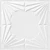 Art Deco - MirroFlex - Acoustic Ceiling Tiles - 2 ft x 2 ft - (Pack of 8) / 32 sqft - Gloss White