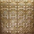 Tin Ceiling Tile - 24 in. x 24 in. - Pattern #3 - Silver Tuscan Bronze
