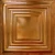 Tin Ceiling Tile - 24 in. x 24 in. - Pattern #15 - Rustic Copper
