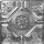 Tin Ceiling Tile - 24 in. x 24 in. - Pattern #23 - Brushed Satin Nickel
