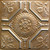 Tin Ceiling Tile - 24 in. x 24 in. - Pattern #23 - Silver Tuscan Bronze
