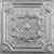 Tin Ceiling Tile - 24 in. x 24 in. - Pattern #29 - Brushed Satin Nickel
