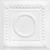 Tin Ceiling Tile - 24 in. x 24 in. - Pattern #7 - Bright White Satin
